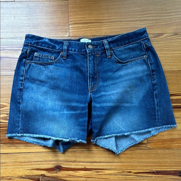J. Crew Ladies Denim Shorts Cut-Off Size 28 - Picture 1 of 9